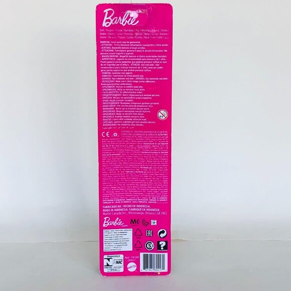 New in Box-Mattel-Barbie Doll with Blonde Hair Wearing Striped Swimsuit - Picture 6 of 15